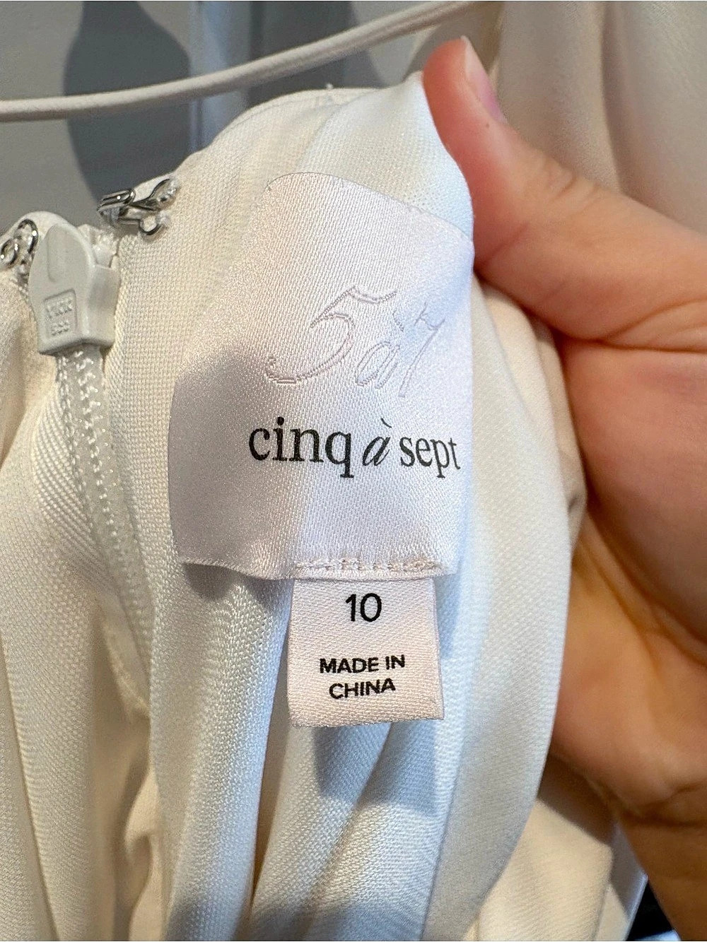 Cinq à Sept Kaia Ruched Halter Midi Dress White Size 10 - Picture 3 of 4